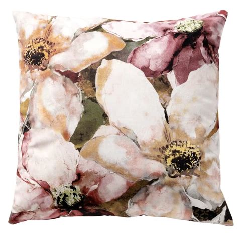 Housse De Coussin Multicolore Doux X Cm Unique Maisons Du Monde