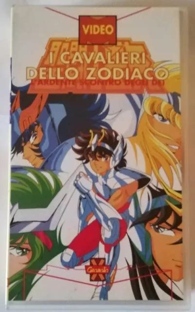 VHS I CAVALIERI Dello Zodiaco Saint Seiya 2 L Ardente Scontro Degli Dei