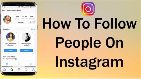 How To Follow People On Instagram Youtube