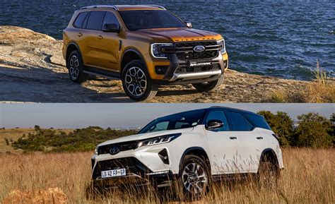 New Ford Everest Wildtrak Vs Toyota Fortuner Vx Which Is Better Topauto