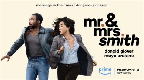 Mr Mrs Smith New Trailer For Donald Glover Maya Erskine Series