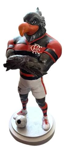 Mascote Do Flamengo Urubu Boneco Action Figure Estátua Parcelamento