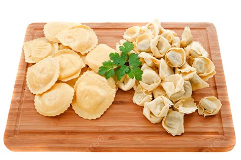 Ravioli And Tortellini Cutting Board Ravioli Parsley Italia PNG