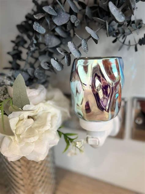 Bubbled Iridescent Mini Warmer Scentsy Scentsy Scentsy Warmer