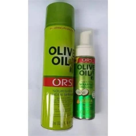 Ors Olive Oil Nourishing Oil Sheen Spray 472ml Olive Oil Hold And