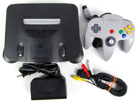 Nintendo 64 System With 1 Gray Controller N64 Retromtl