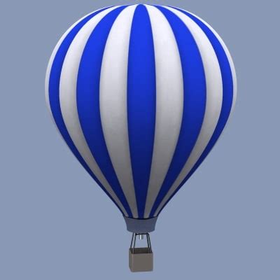 D Model Hot Air Balloon
