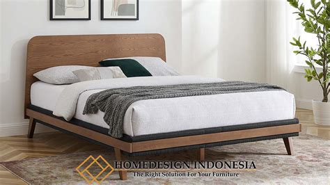 Tempat Tidur Minimalis Jati Natural Classic Color Im