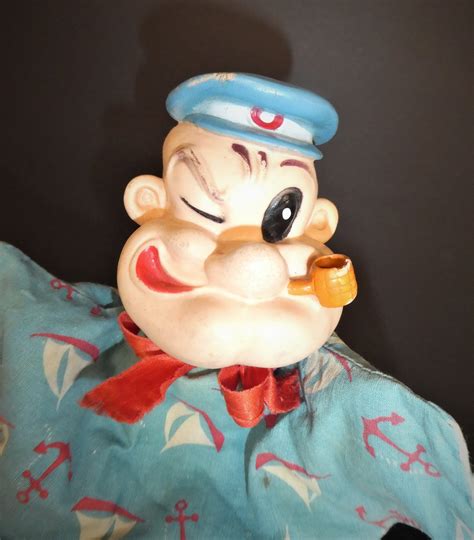 Vintage POPEYE HAND PUPPET 1940s/50s, Collectible Toys/vtg Gund Hand Puppet - Etsy