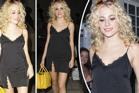 Pixie Lott Flaunts Incredible Body In Saucy Striped Bikini After Finishing West End Run
