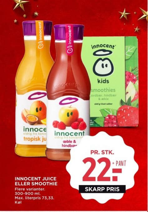 Innocent Juice Eller Smoothie Tilbud Hos Meny