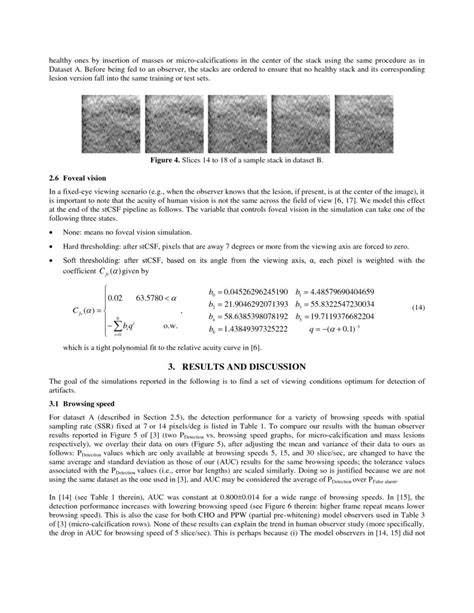 Integration Of Spatio Temporal Contrast Sensitivity With A Multi Slice