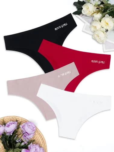 4 Pack Calzones Bikini Sin Costura Invisible Premium Comodo MercadoLibre