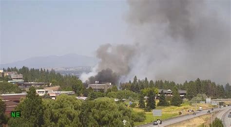 Evacuations Downgraded For Wildfire Burning Near Finch Arboretum News