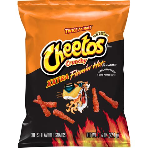 Check Halal Gluten Free Status Of Cheetos Crunchy Xxtra Flamin Hot Flavored Cheese Flavored