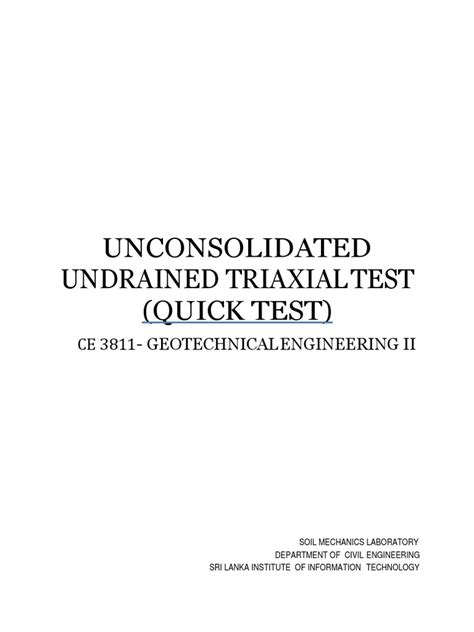 Determination Of Shear Strength Parameters Of Silty Clay Using An