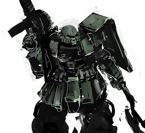 Gundam Walls and LOLS: Zaku II cool artwork wallpaper