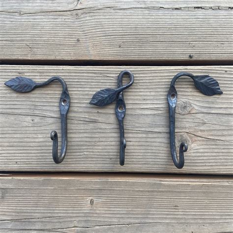 Forged Leaf Hooks Calypso Farm