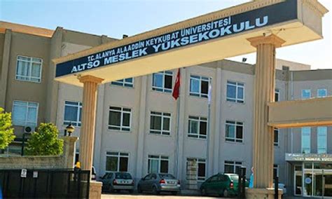 Alanya Alaaddin Keykubat Niversitesi Altso Meslek Y Ksekokulu