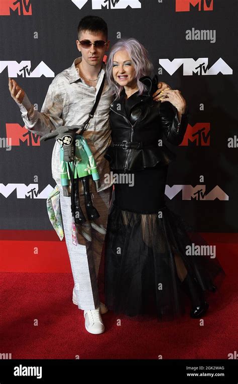 Declyn Lauper Thornton, Cyndi Lauper attends the 2021 MTV Video Music ...