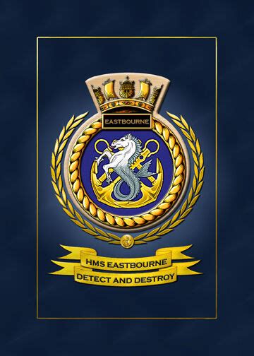 Hms Eastbourne Ships Badgecrest Hundreds Of Hm Ships In Stock Ebay