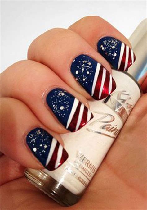 Patriotic Th Of July Nail Art Ideas Fabulous Nail Art Designs