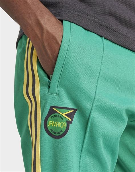 Green Adidas Originals Jamaica Beckenbauer Track Pants Jd Sports Uk