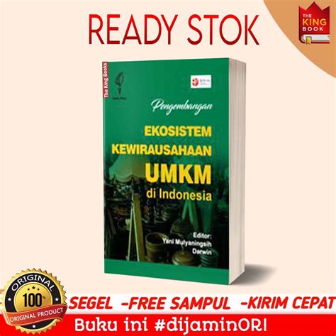 Jual Buku Pengembangan Ekosistem Kewirausahaan Umkm Di Indonesia Yani