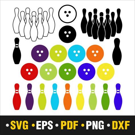 Bowling Ball Svg Bowling Ball Frame Svg Vector Cut File Cricut