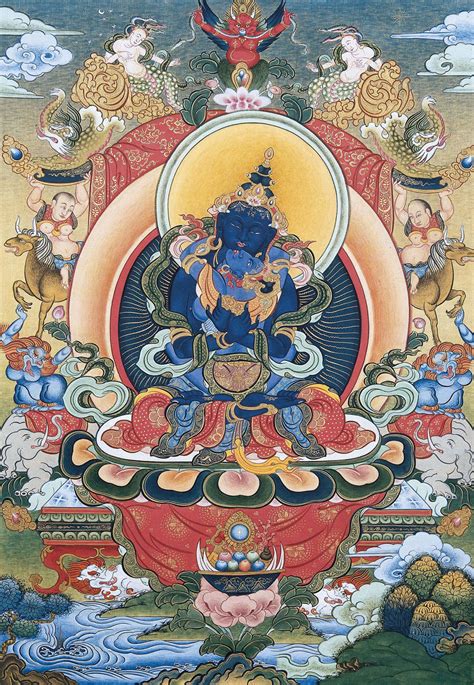 Vajradhara Art Of Thangka