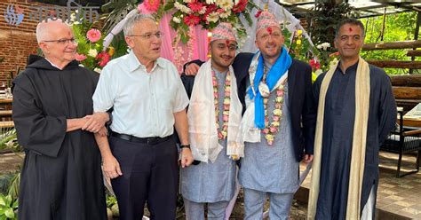 Same Sex Marriage Between Nepali And Us National Prajit And Joey Unite In Matrimony With