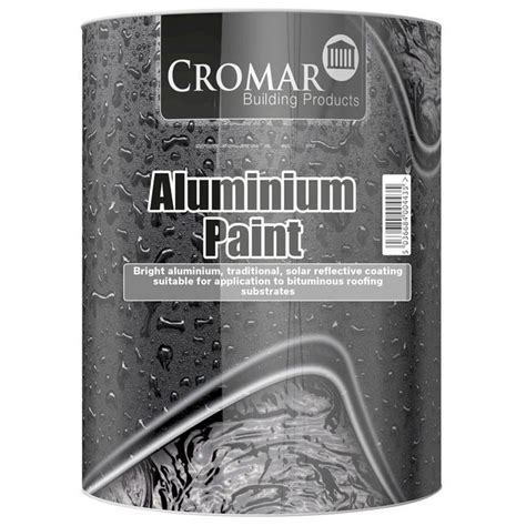 Cromar Solar Reflective Aluminium Paint 5l