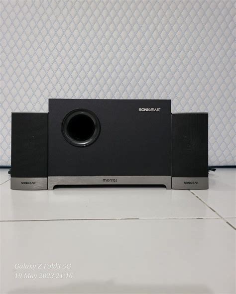 PC Speakers and Active Subwoofer with built in amplifier, Audio ...