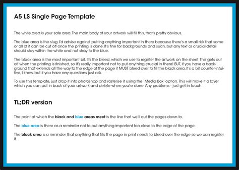 Comic Book Printing Templates - Creator Resource