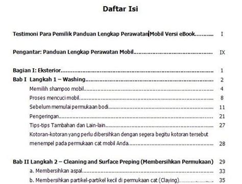 Cara Bikin Daftar Isi Di Ms Word Tips Trik Ms Office Ari Julianto Network