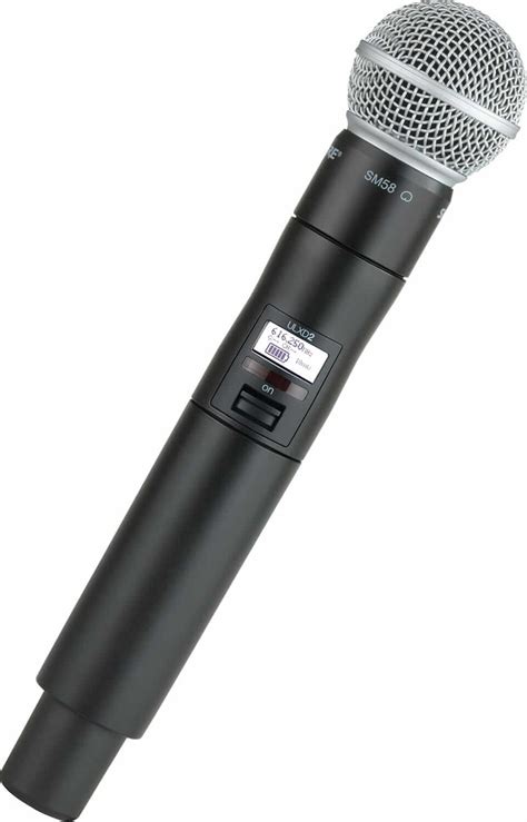 Ulxd2sm58 Transmisor De Mano Con Micrófono Sm58 Tienda Oficial Shure