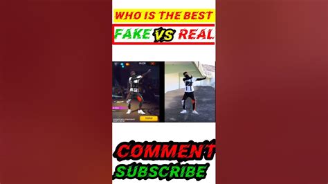 Free Fire Emote Vs Real Life Emote 🤯 Garena Free Fire Shorts Frrefire