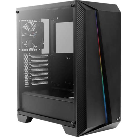 Корпус ATX Miditower AeroCool Cylon Pro Tempered Glass Black купить в ...