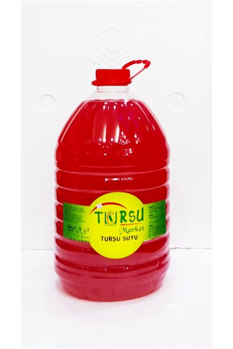 TURŞU MARKET Günlük Doğal Turşu Suyu 5 Lt Acılı Fiyatı Yorumları