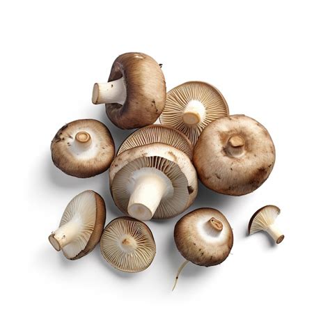 Premium Photo Fresh Porcini Mushrooms