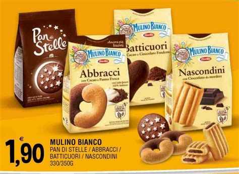 Barilla Mulino Bianco Pan Di Stelle Abbracci Batticuori Nascondini