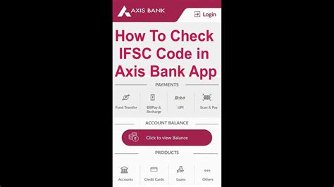 How To Check Ifsc Code Of Axis Bank By Mobile App मोबाइल ऐप से एक्सिस बैंक का Ifsc कोड कैसे चेक