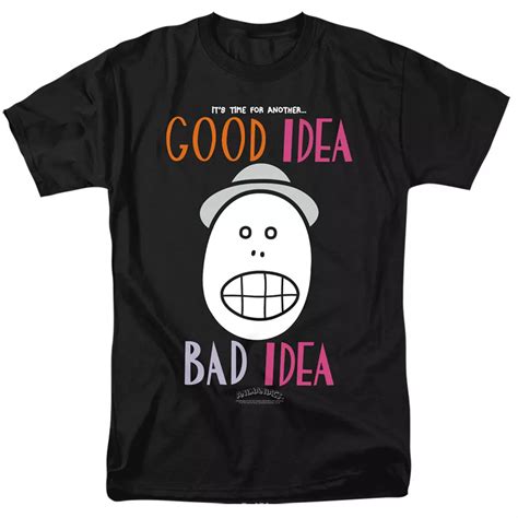 Animaniacs Good Idea Bad Idea Adult T Shirt