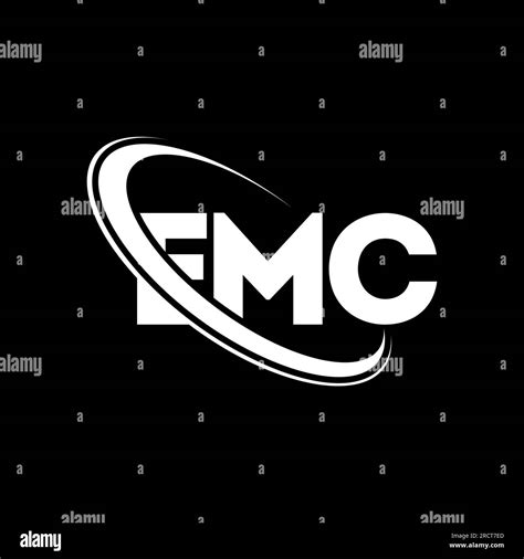 EMC logo. EMC letter. EMC letter logo design. Initials EMC logo linked ...