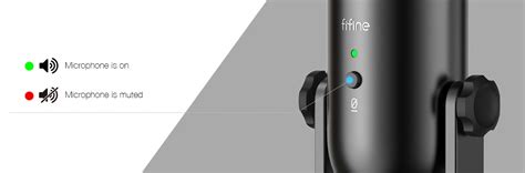 FIFINE K678 Studio USB Mic with A Live Monitoring, Gain Controls, A Mu ...