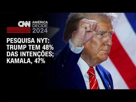 Pesquisa Mostra Kamala E Trump Empatados Na Reta Final Da Elei O