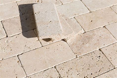 3x6 Light Travertine Tumbled Antiqued Wall Floor Natural Stone Tile 8