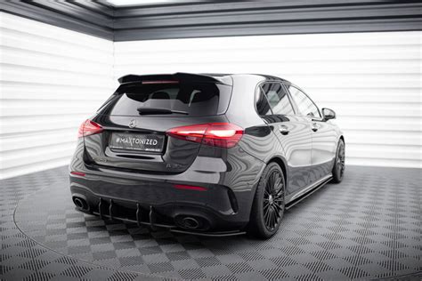 Street Pro Heck Ansatz Flaps Diffusor F R Mercedes Amg A Hatchback