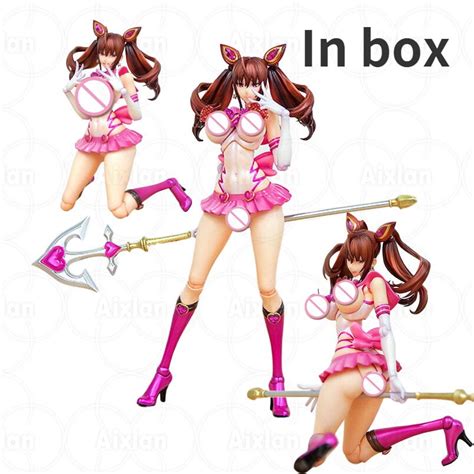 Figura de acción de 16cm para adultos figura de acción de Native segunda hacha HENTAI Erika