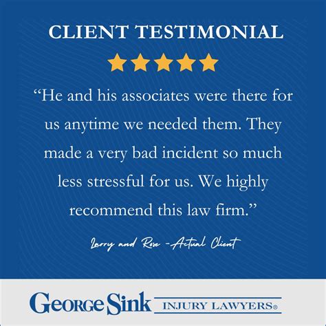 George Sink Pa Injury Lawyers On Linkedin Sinklaw Personalinjury